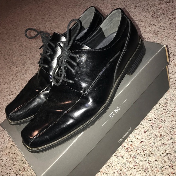 Stacy Adams Men’s Black Dressing Shoes - Picture 2 of 5